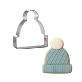 Beanie Hat / Stocking Cap Cookie Cutter 3.25 in B1185