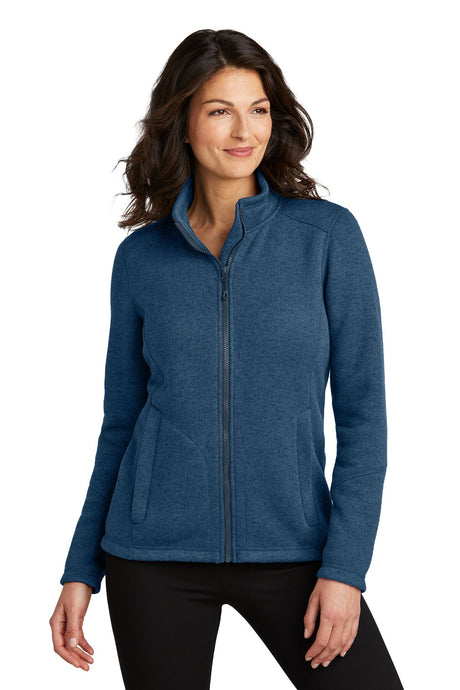 Port Authority® Arc Sweater Fleece Womens Jacket