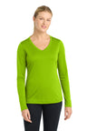 Sport-Tek® Women's Long Sleeve PosiCharge V-Neck Tee