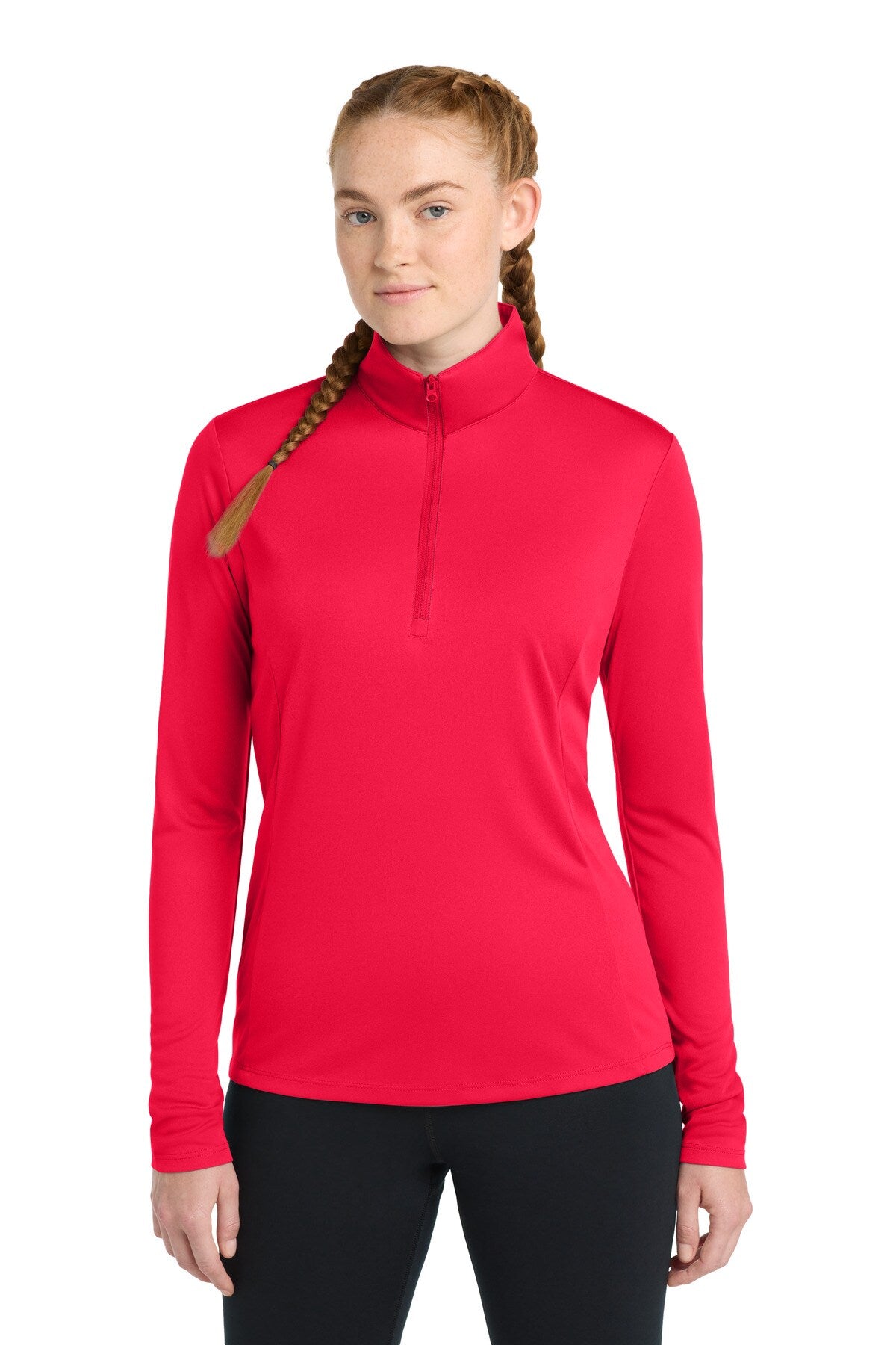 Sport-Tek® PosiCharge Competitor Pullover Quarter Zip Pullover Women