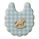Baby Bib Cookie Cutter 3.25" B1261