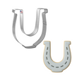 Horseshoe Cookie Cutter 4 in B1176