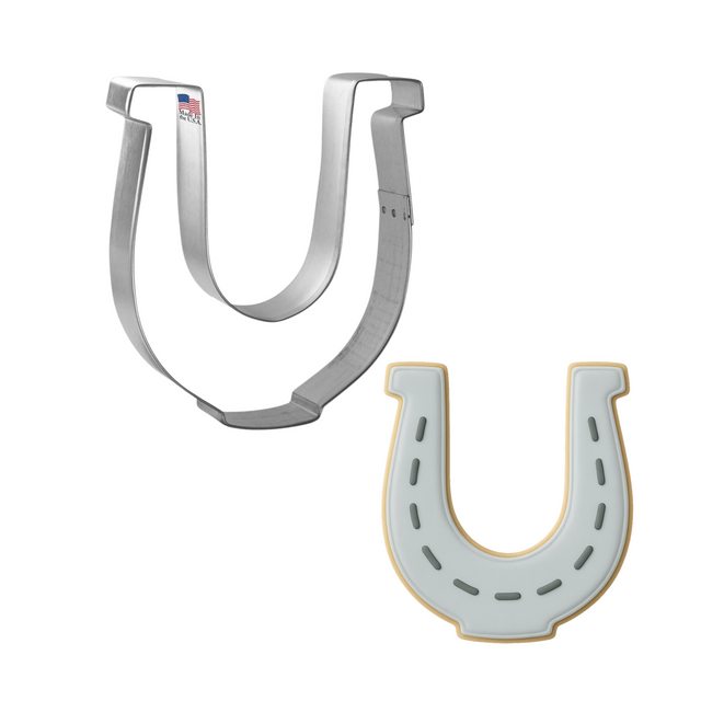 Horseshoe Cookie Cutter 4 in B1176