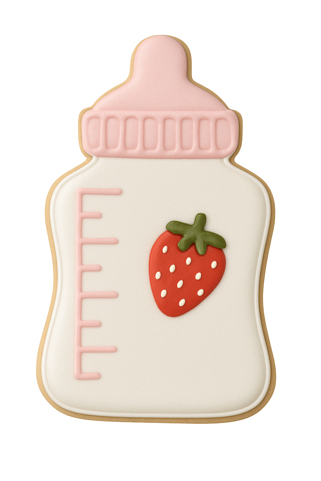 Chunky Baby Bottle Cookie Cutter 4 in B1373