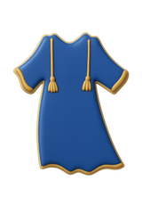 Gown Cookie Cutter 4 in B1272
