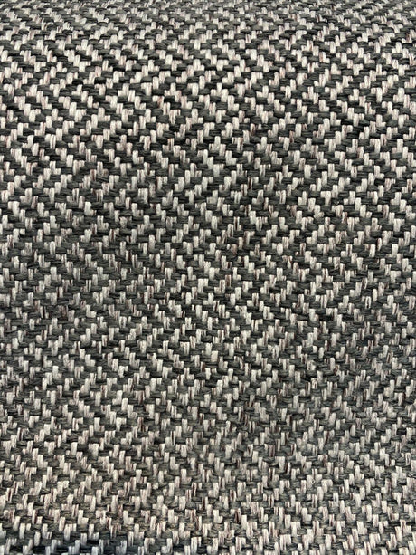 Robert Allen Nobletex Chenille Upholstery Fabric - Greystone Tweed, 55" Width (1 Yard)