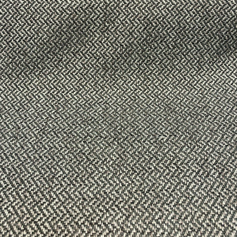 Robert Allen Nobletex Chenille Upholstery Fabric - Greystone Tweed, 55" Width (1 Yard)