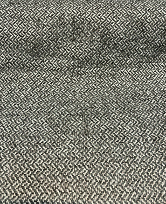 Robert Allen Nobletex Chenille Upholstery Fabric - Greystone Tweed, 55" Width (1 Yard)