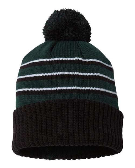 Richardson Chunk Twist cuffed knit beanie for winter