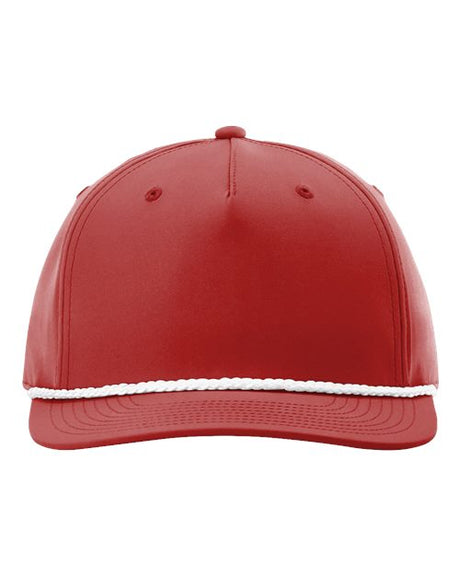 Richardson sustainable trucker cap with breathable mesh