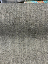 Brixton Gravel Linen Blend Textured Chenille Upholstery Fabric - Gravel, 57" Width (By The Yard)