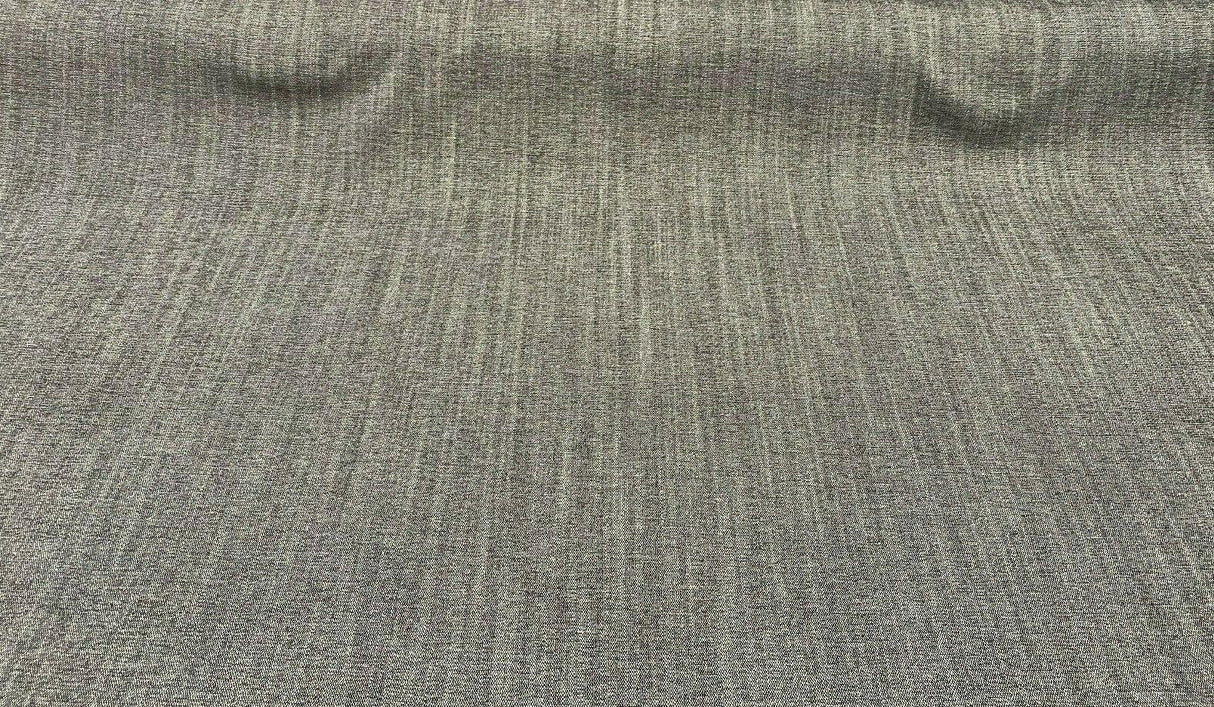 Brixton Storm Linen Blend Chenille Fabric - Antique Dark Olive, Textured, 57" Width (1 Yard)