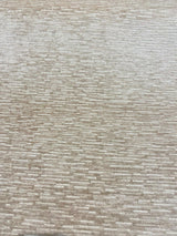 Tabu Beach Pink Soft Chenille Fabric - Soft Pink Hue, Jacquard Woven, 56" Width (1 Yard)