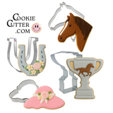 Kentucky Derby Cookie Cutter 4 Pc Set HS0583