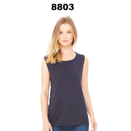 BELLA + CANVAS® Women's Sleeveless Flowy Scoop Muscle Tank - 8803