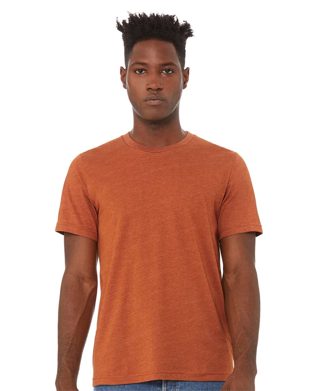 BELLA + CANVAS® CVC Comfortable Crewneck Short Sleeve Jersey Tee