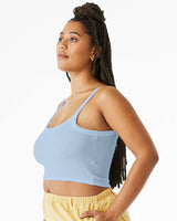 BELLA + CANVAS® Women's Micro Rib Spaghetti Strap Tank Top