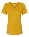 BELLA + CANVAS® Women’s Jersey Relaxed Short Sleeve V-Neck T-Shirt