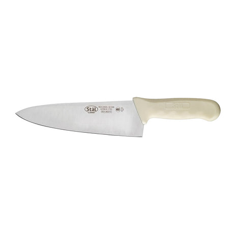 Winco Stal White 8" Wide Cook's Knife