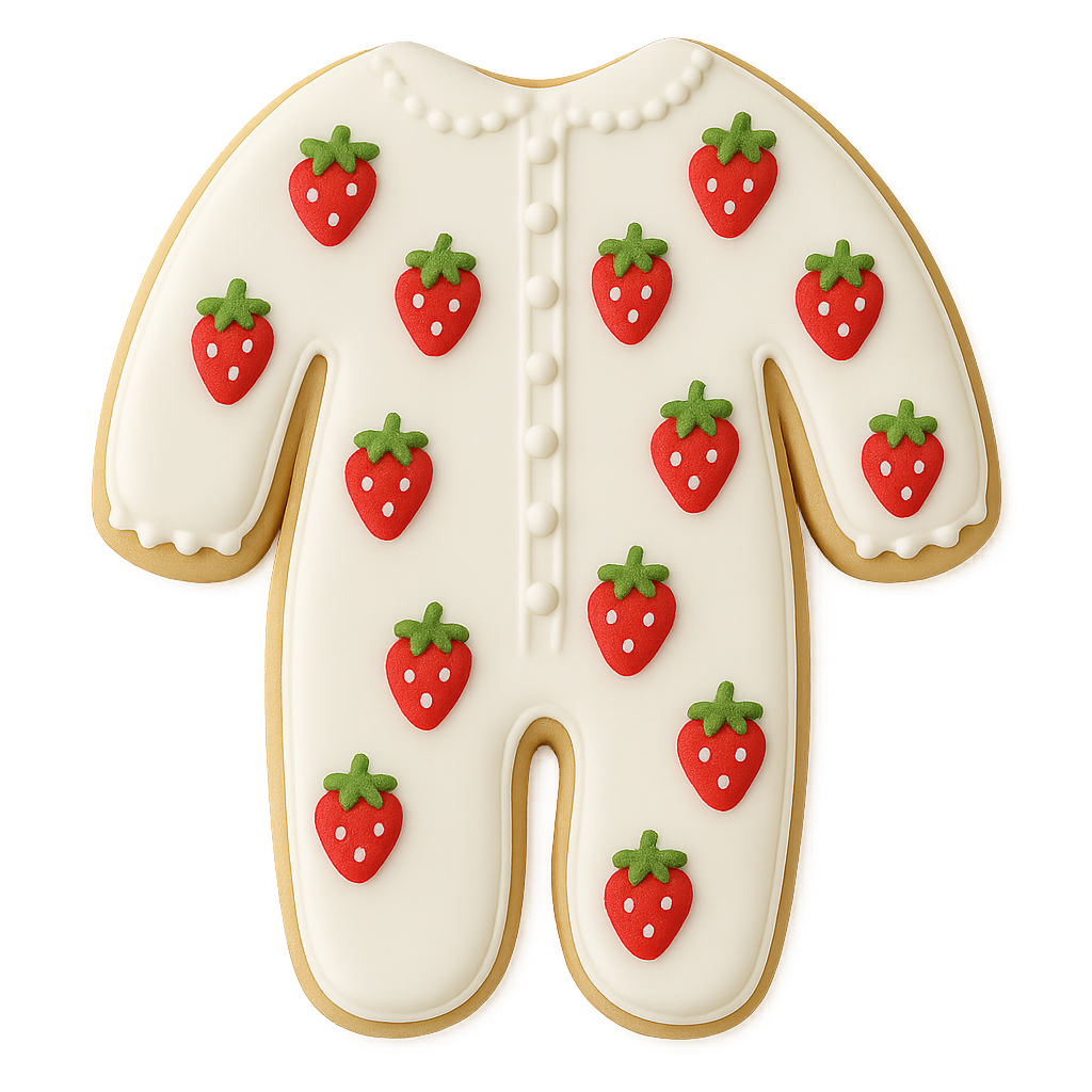 Footie Pajamas Cookie Cutter 4.5 in B1667