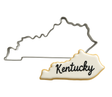 State Of Kentucky Tin Cookie Cutter 4 in B1796