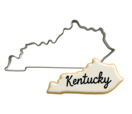 State Of Kentucky Tin Cookie Cutter 4 in B1796
