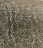 Chenille Valley Forge Correre Rod Iron Polyester Woven Upholstery Fabric - Charcoal Gray On Beige Background, 57" Width (1 Yard)