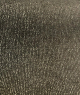 Chenille Valley Forge Correre Rod Iron Polyester Woven Upholstery Fabric - Charcoal Gray On Beige Background, 57" Width (1 Yard)