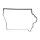 State of Iowa 4 in Cookie Cutter in B1795