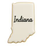 State of Indiana Cookie Cutter 4 in B1794