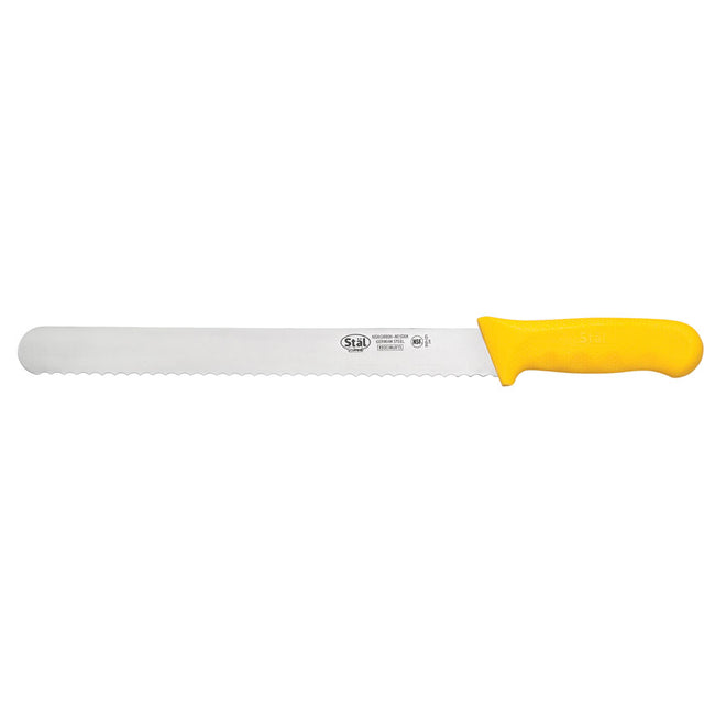 Winco Stal 12" Yellow Bread Knife