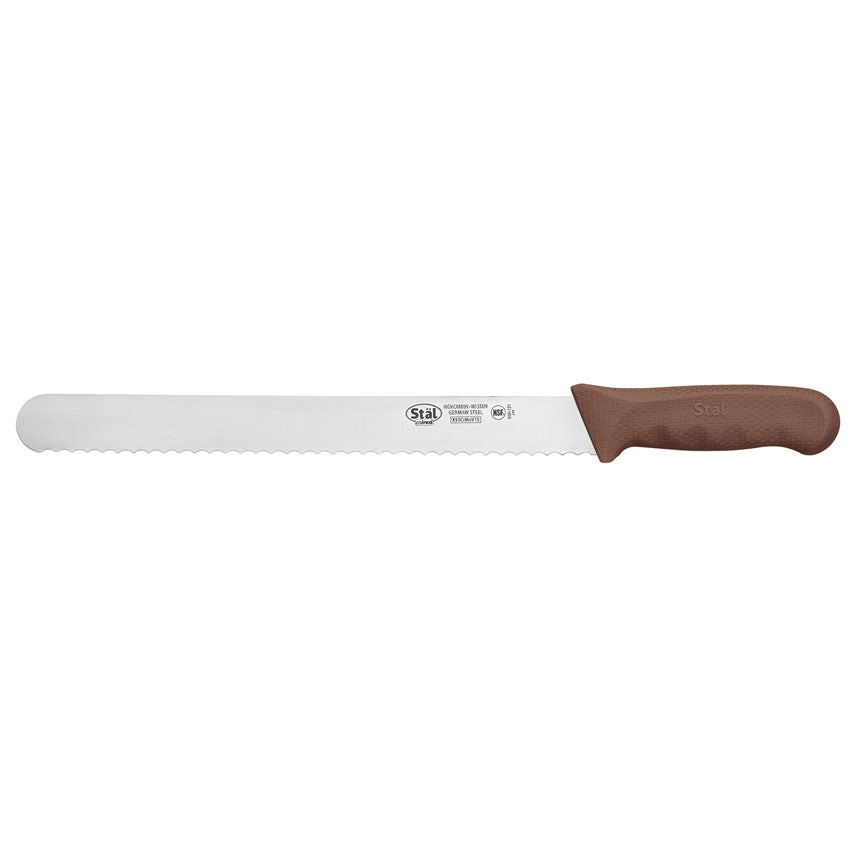 Winco Stal 12" Brown Bread Knife