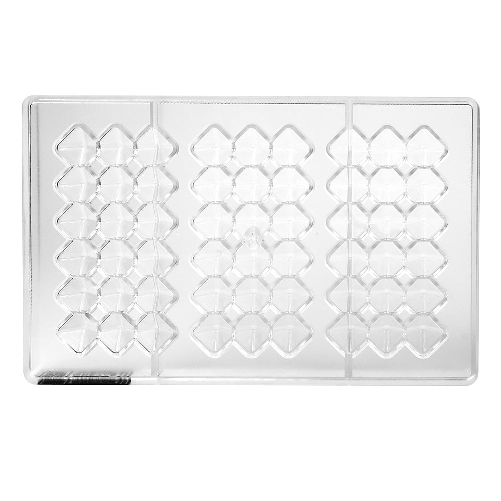 Greyas Polycarbonate Chocolate Mold, Triangle Bar, 3 Cavities