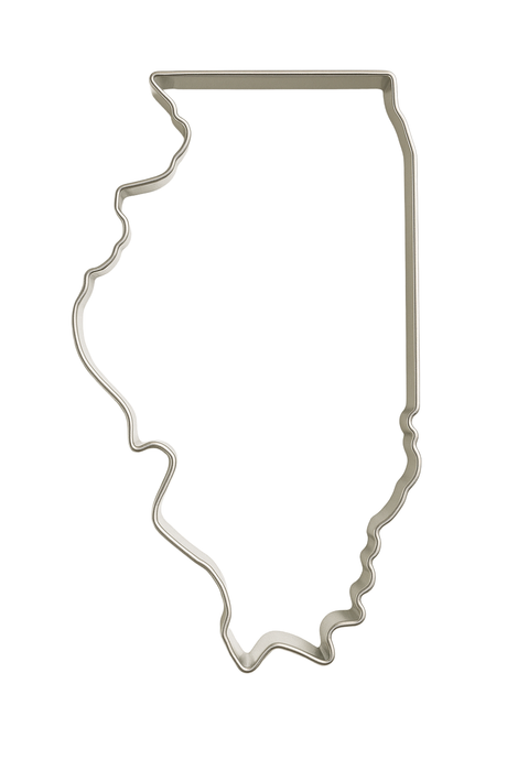 State Of Illinois Cookie Cutter 4 in B1781