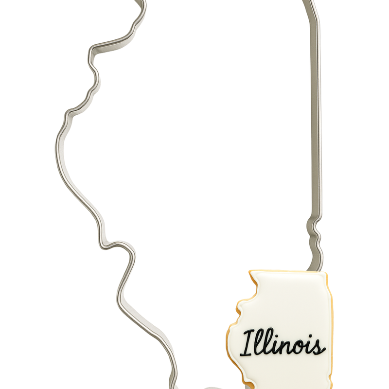 State Of Illinois Cookie Cutter 4 in B1781