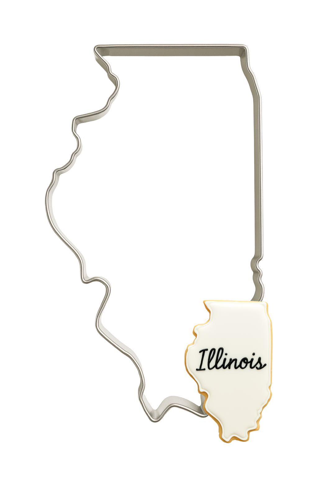 State Of Illinois Cookie Cutter 4 in B1781
