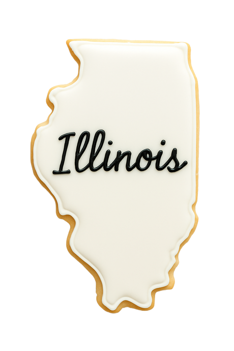 State Of Illinois Cookie Cutter 4 in B1781
