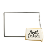 State Of North Dakota Cookie Cutter 4 in B1782