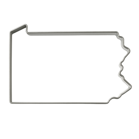 State Of Pennsylvania Cookie Cutter 4 in B1784