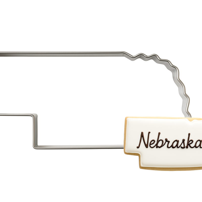 State Of Nebraska Cookie Cutter 4 in B1785