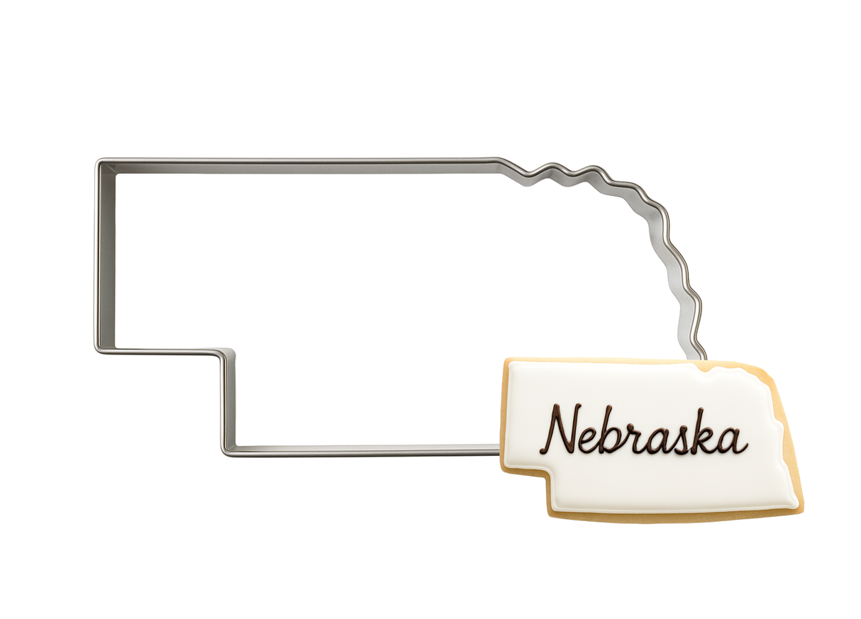 State Of Nebraska Cookie Cutter 4 in B1785