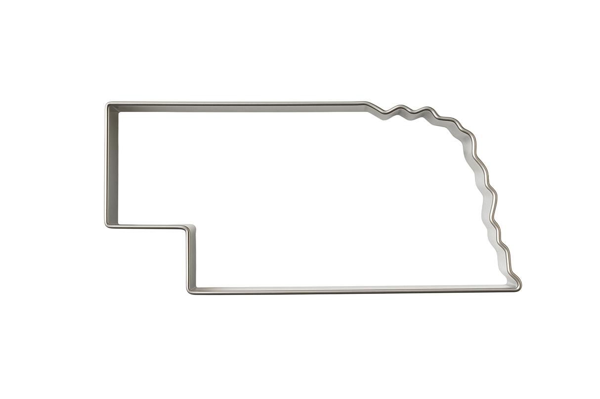 State Of Nebraska Cookie Cutter 4 in B1785