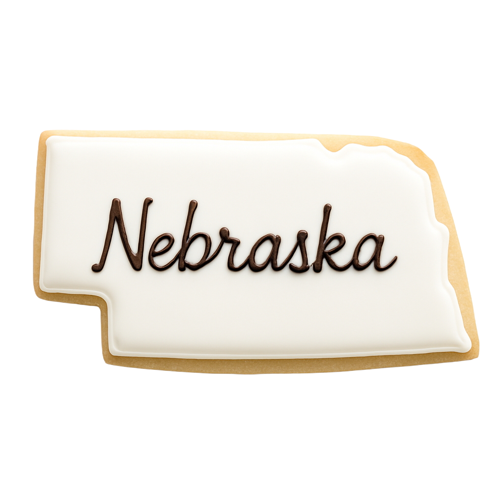 State Of Nebraska Cookie Cutter 4 in B1785