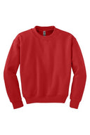 Sudadera Gildan Heavy Blend para jóvenes con cuello redondo y manga larga