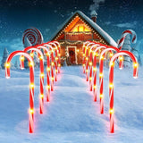 Candy Cane Solar Lights