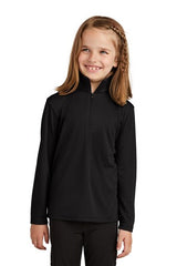 Sport-Tek® Youth PosiCharge Competitor Long Sleeve 1/4-Zip Pullover