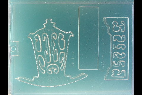 3D Cradle Chocolate Mold - ECAO1376
