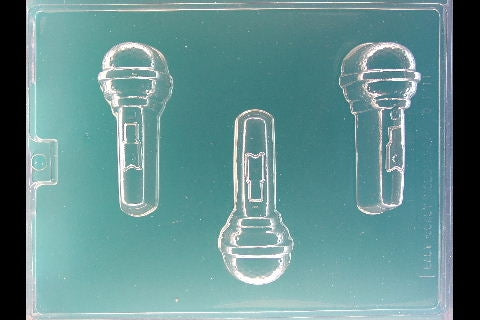 Thick Microphone Chocolate Mold - ECAO1411