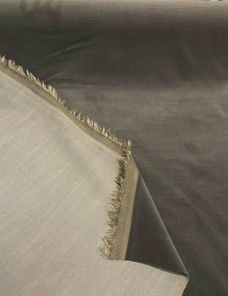 Charcoal Solid Soft Polyester Upholstery Fabric - Charcoal Solid, 56" Width (1 Yard)