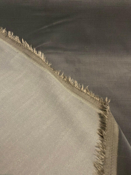 Charcoal Solid Soft Polyester Upholstery Fabric - Charcoal Solid, 56" Width (1 Yard)